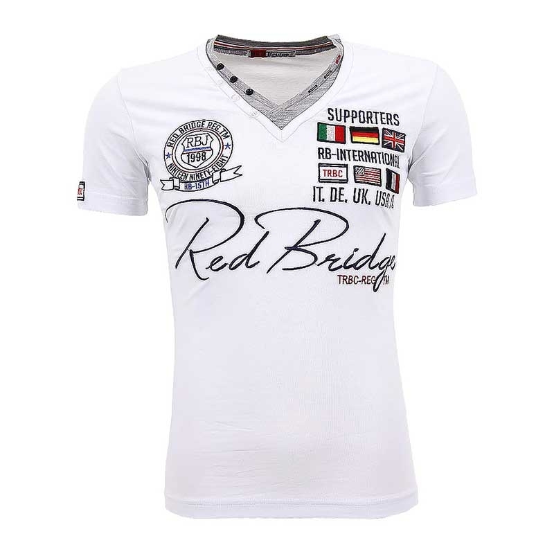 RED BRIDGE T-SHIRT RB2011 with sponsors badge