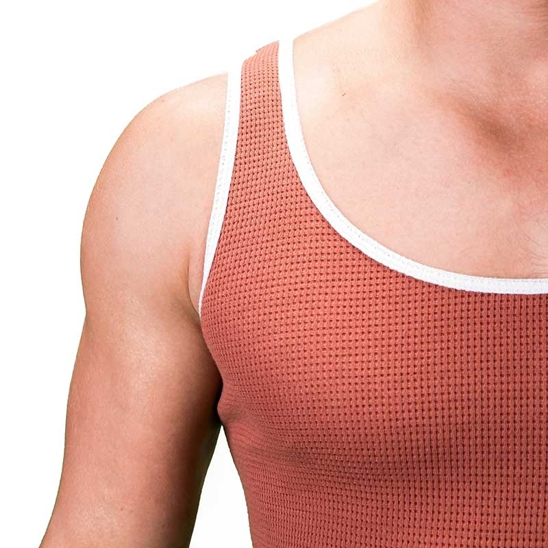 BARCODE Berlin TANK Top basic KANE thermo 91189 bodystyle rust