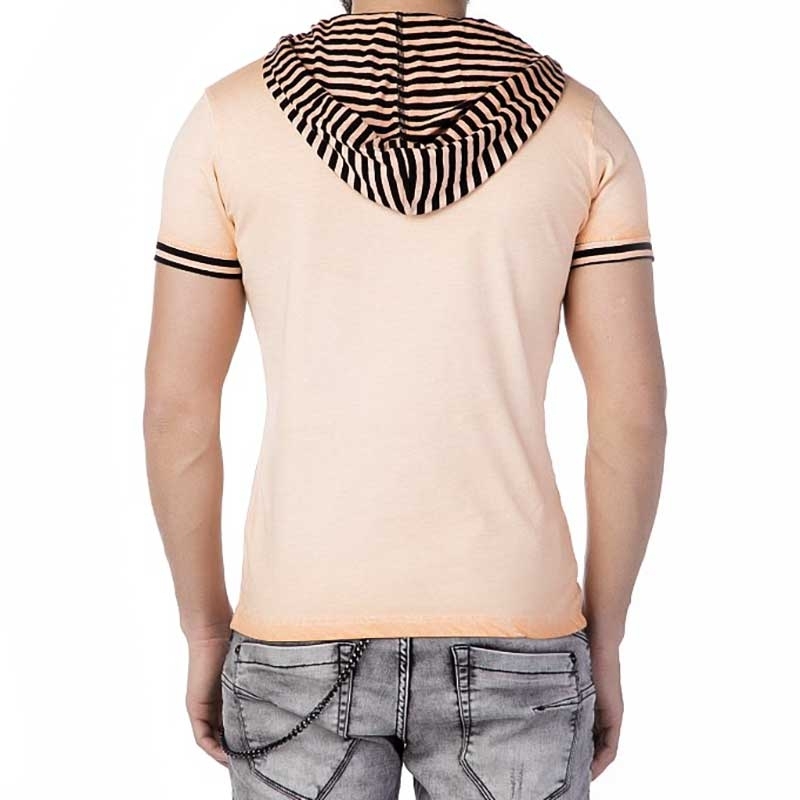 CIPO and BAXX T-SHIRT CT194 with striped hood