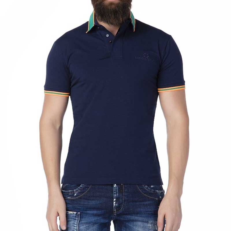 CIPO and BAXX POLO-SHIRT CT191 with colorful stripes