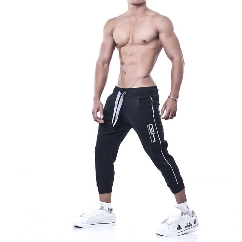 Pantalons de survêtement Pour Homme Cotton Soft Bodybuilding Joggers,  Pantalon long Harem