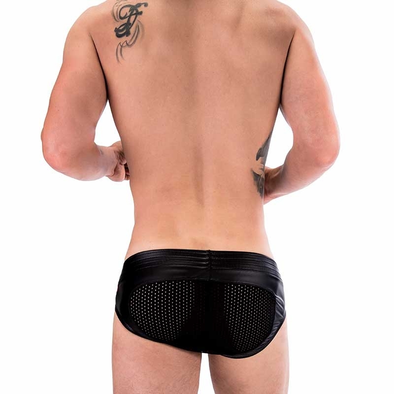 BARCODE Berlin BRIEF push-up Club TITO Mesh 91156 Partytime black 
