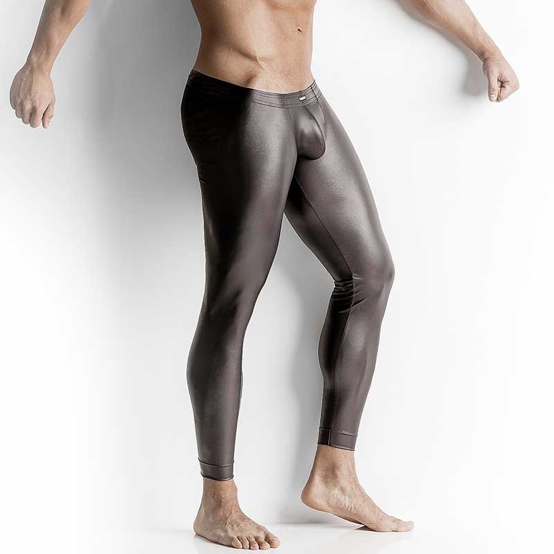 MeMoi Glambrut Metallic Shimmer Leggings - Mens - Male 