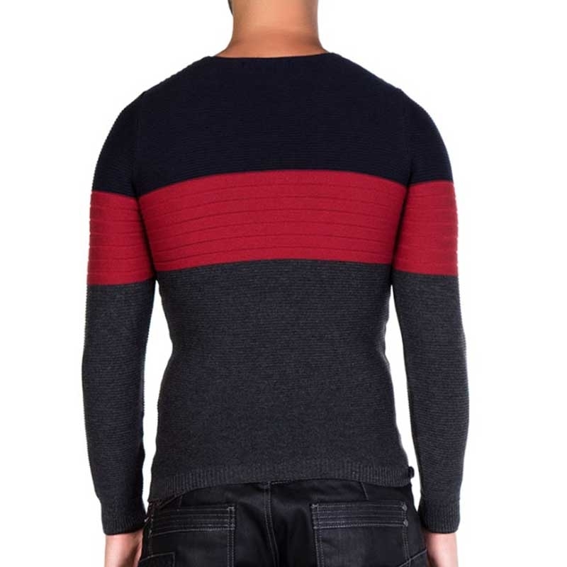 CIPO & BAXX SWEATER CP131 finely ribbed fabric