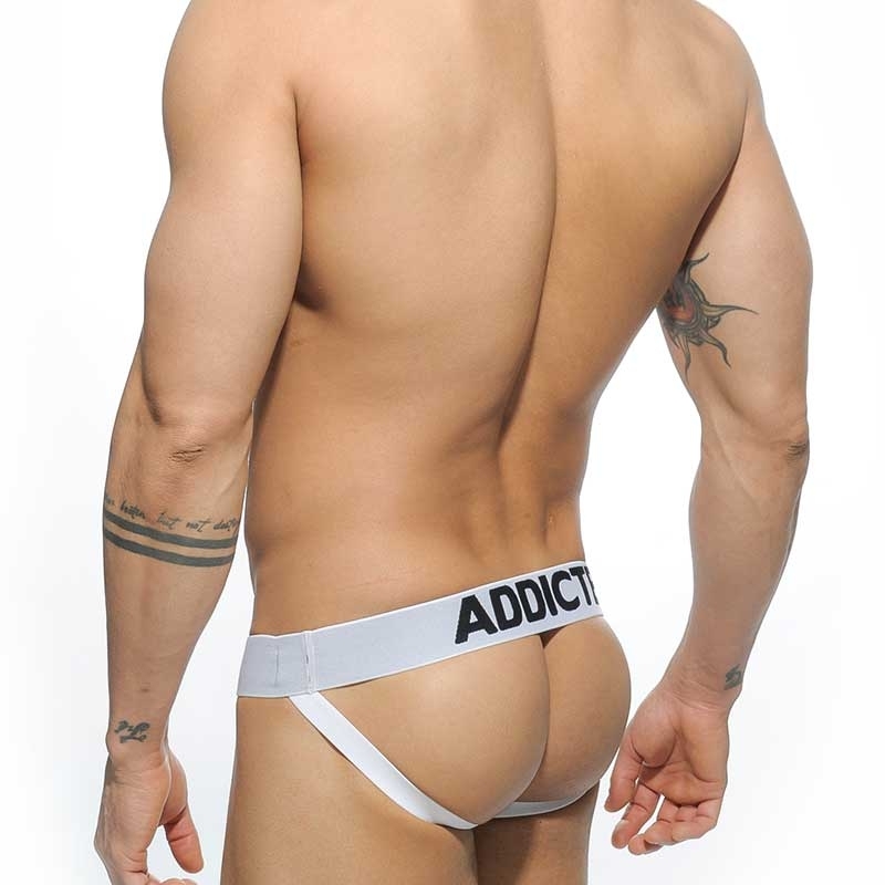 ADDICTED JOCK regular BASIC 3ER-PACK Backless AD-422P Streetwear black-white-blue