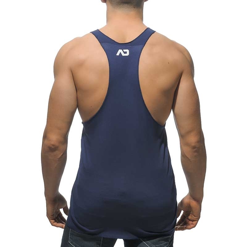 ADDICTED TANK TOP regular GYM TIME Athletic Power AD-340 Sportswear navy