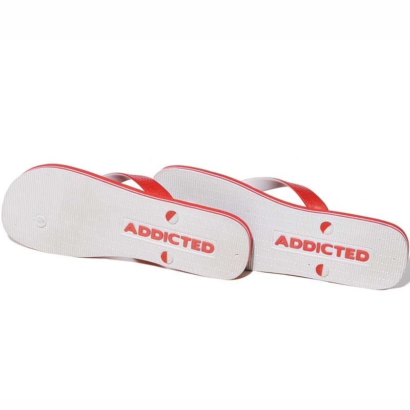 ADDICTED SANDALS bi-color AFF01 toes separator in red