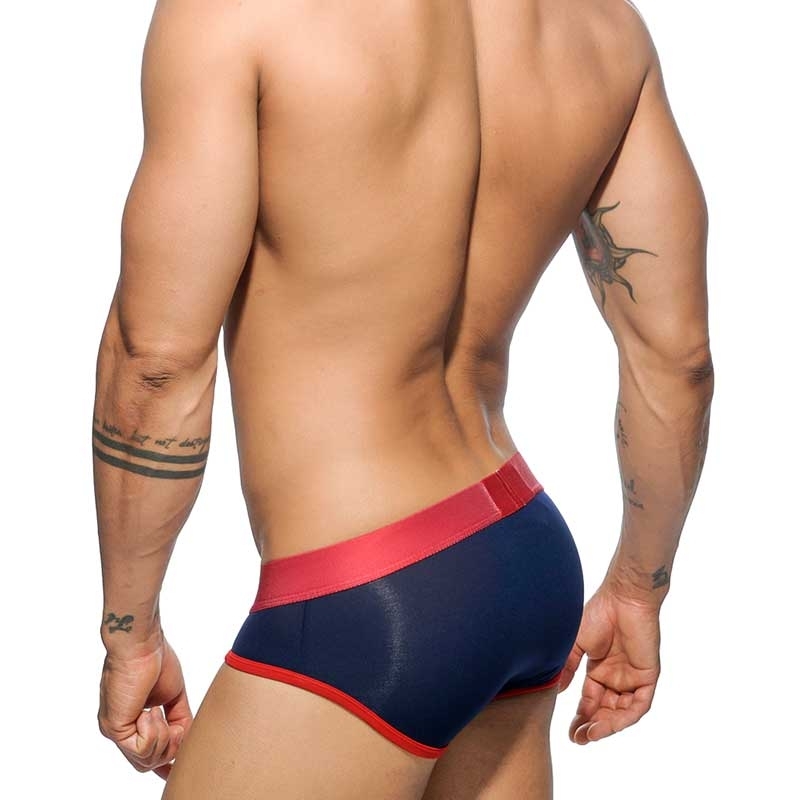 ADDICTED BRIEF regular Gym LIGHT TOM Daily Active AD-458 Streetwear navy-red