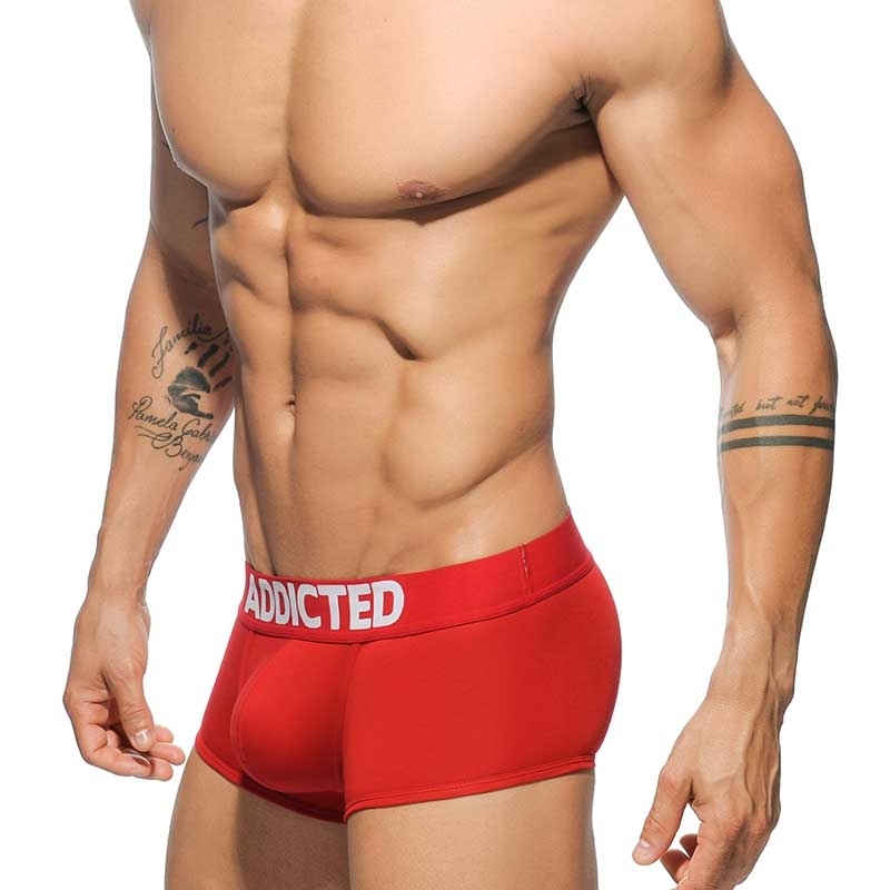 ADDICTED PANT regular BASIC JOE Fight Boxer AD-468 Streetwear red