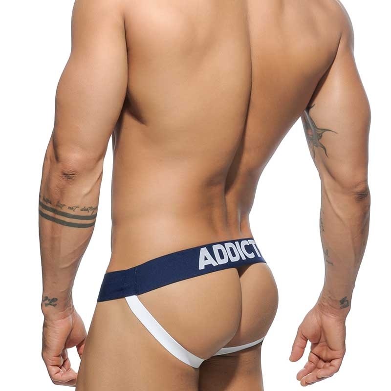 ADDICTED JOCK regular Strong BASIC STEVE Backless AD-469 Streetwear navy