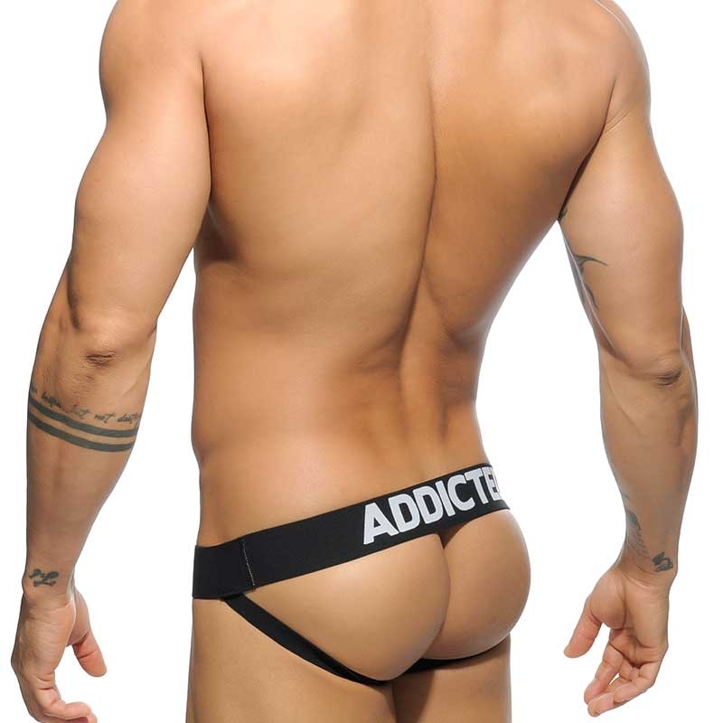 ADDICTED JOCK hot Army CONTRAST MESH Backless AD-498 Mainstream camouflage-olive-orange