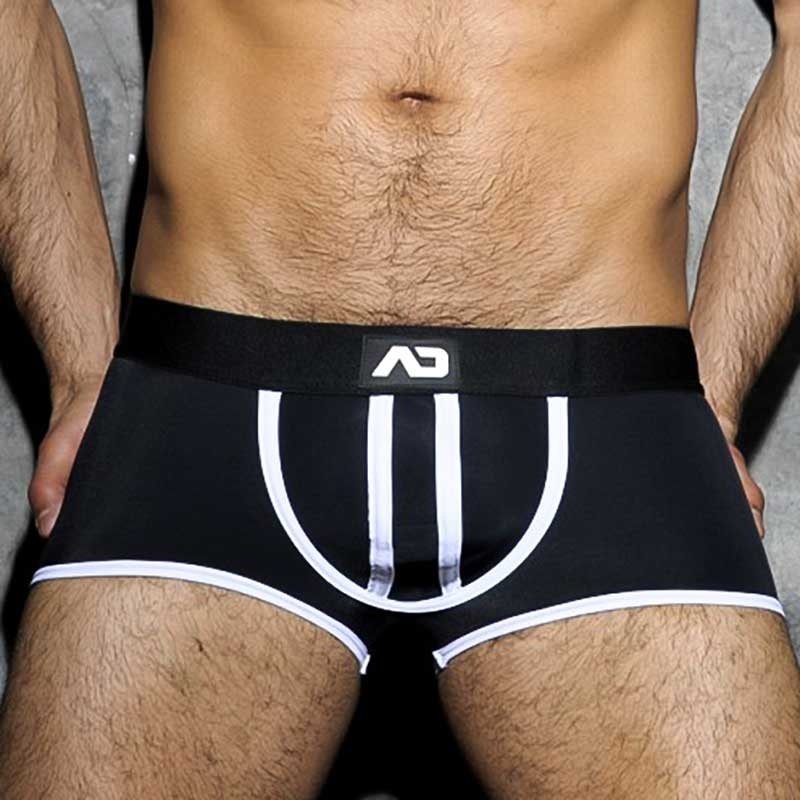 ADDICTED PANT hot BACKLESS BOXER Club ADF12 Fetish Wear white-black