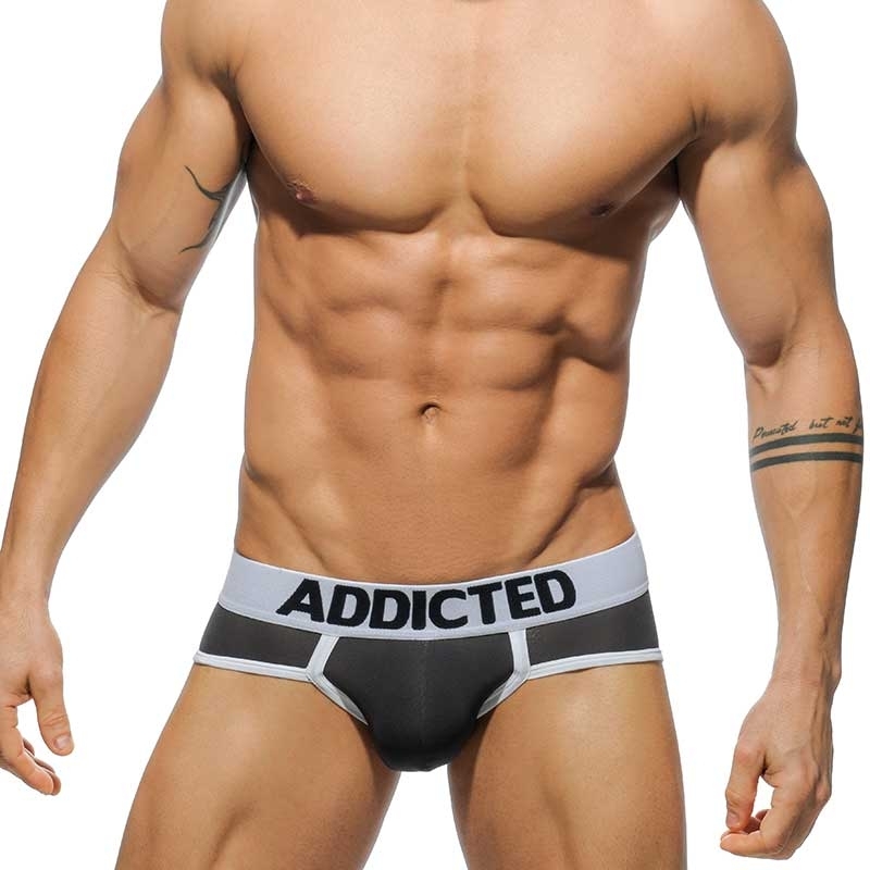 ADDICTED BRIEF shiny AD402P style in anthrazit