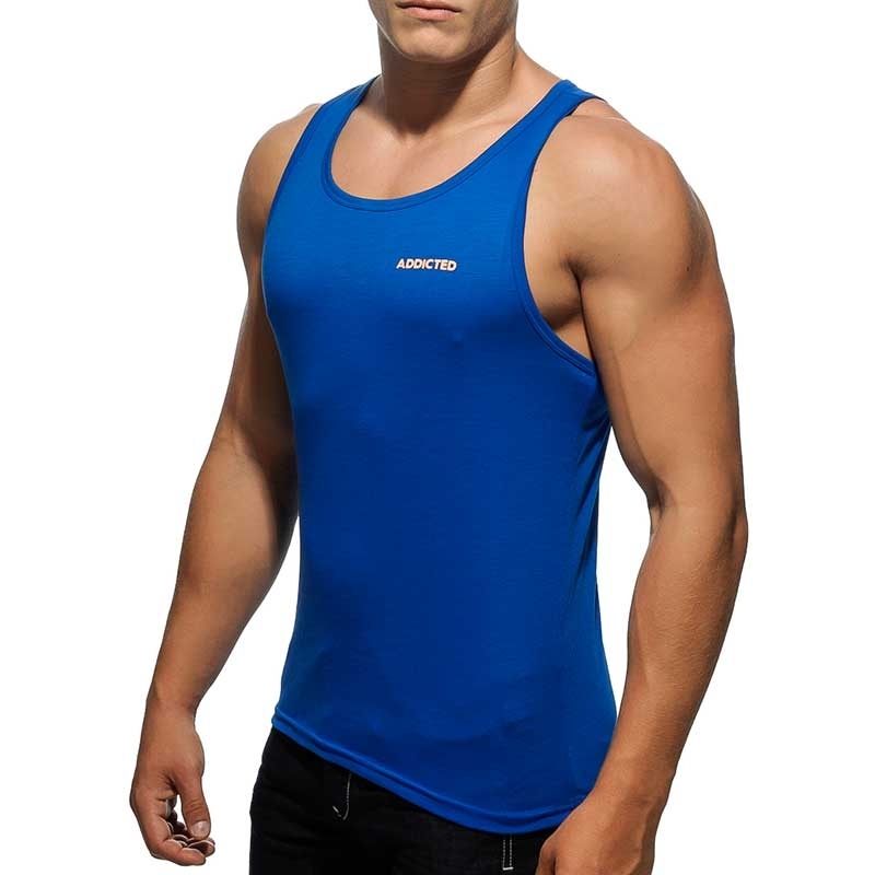 ADDICTED TANK TOP AD384 muscle cut
