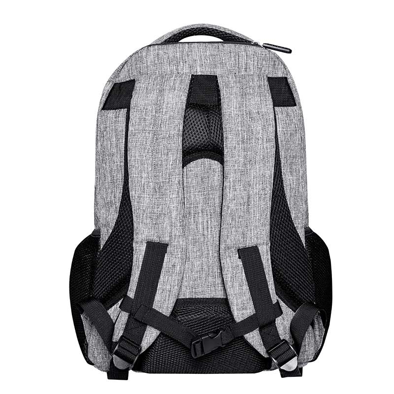 BAGS-2-GO BACKPACK regular WALL STREET Daypack BS-15380 Streetwear grey-melange