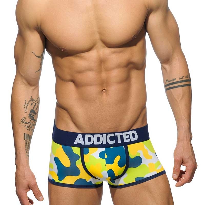 ADDICTED PANT AD580 colorful camouflage