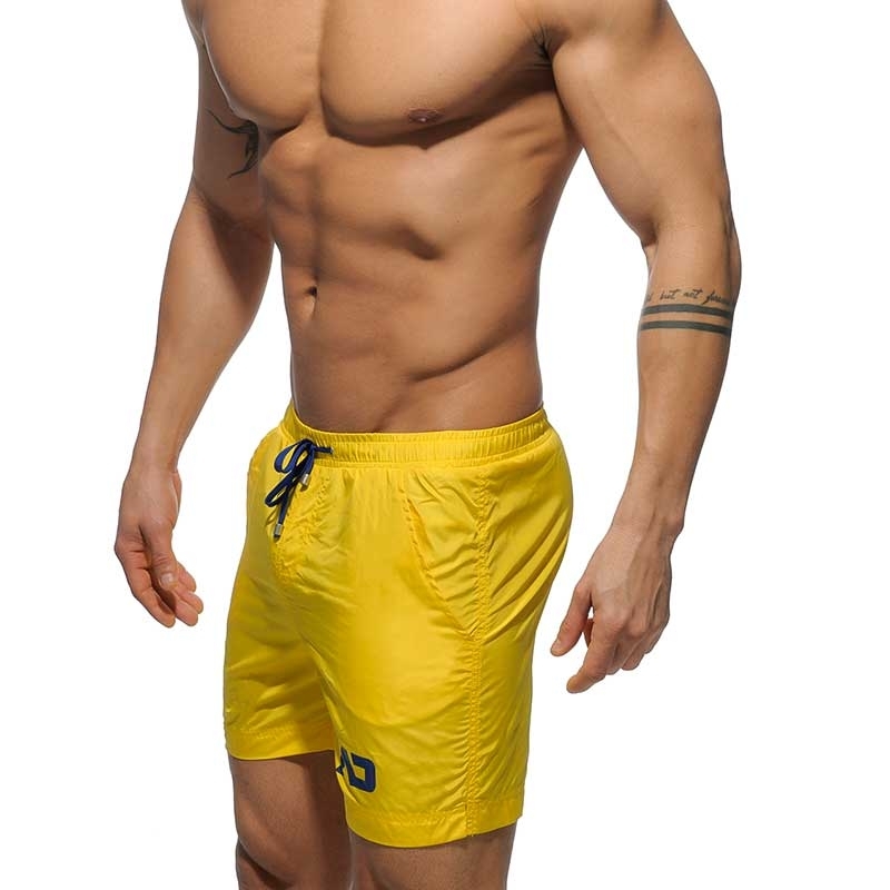 ADDICTED swim shorts for men in yellow the Bermuda shorts for swimming ...