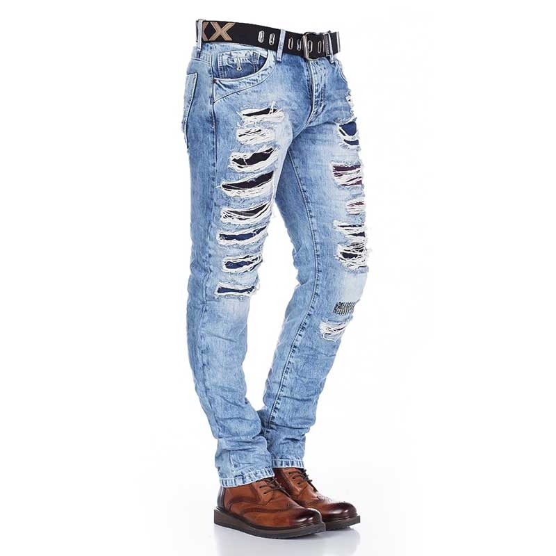 CIPO and BAXX  JEANS CD131 destroyed style