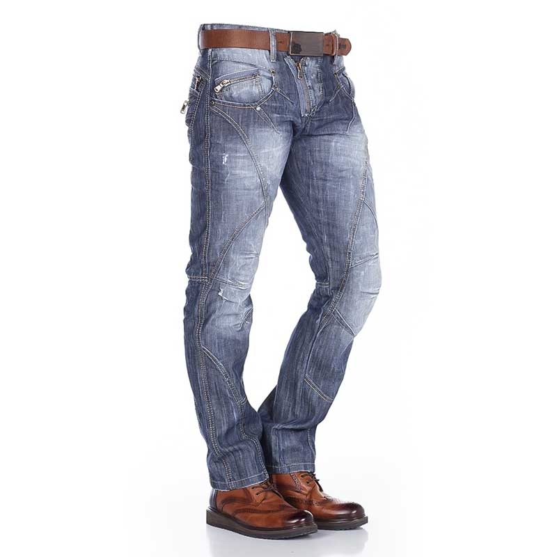 CIPO and BAXX  JEANS regular C-0751 zipper style