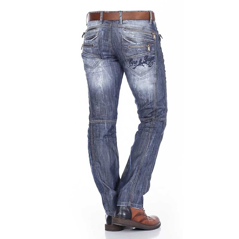 CIPO and BAXX  JEANS regular C-0751 zipper style
