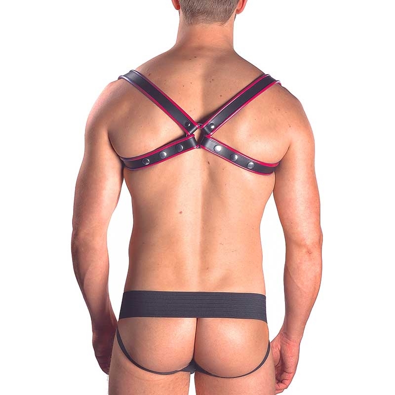 Mister B Leather Leg Harness Masculo, Addicted, ES Collection, PUMP!