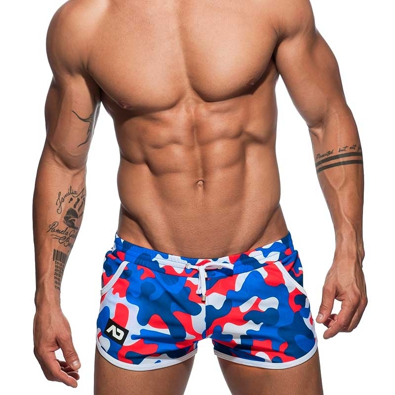ADDICTED SHORT AD583 colorful camouflage