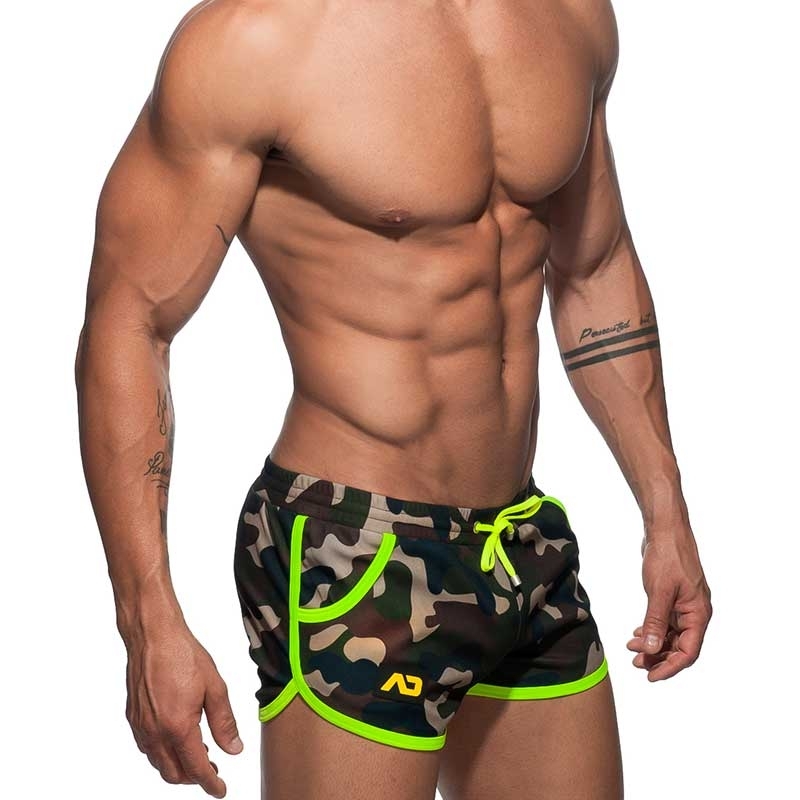 ADDICTED SHORT AD583 colorful camouflage