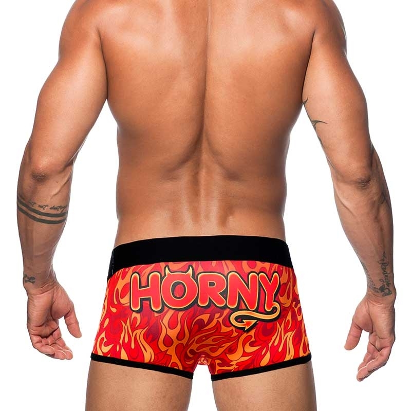 ADDICTED PANT AD598 with fire print