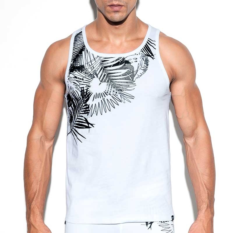 ES Collection TANK TOP TS212 with jungle print