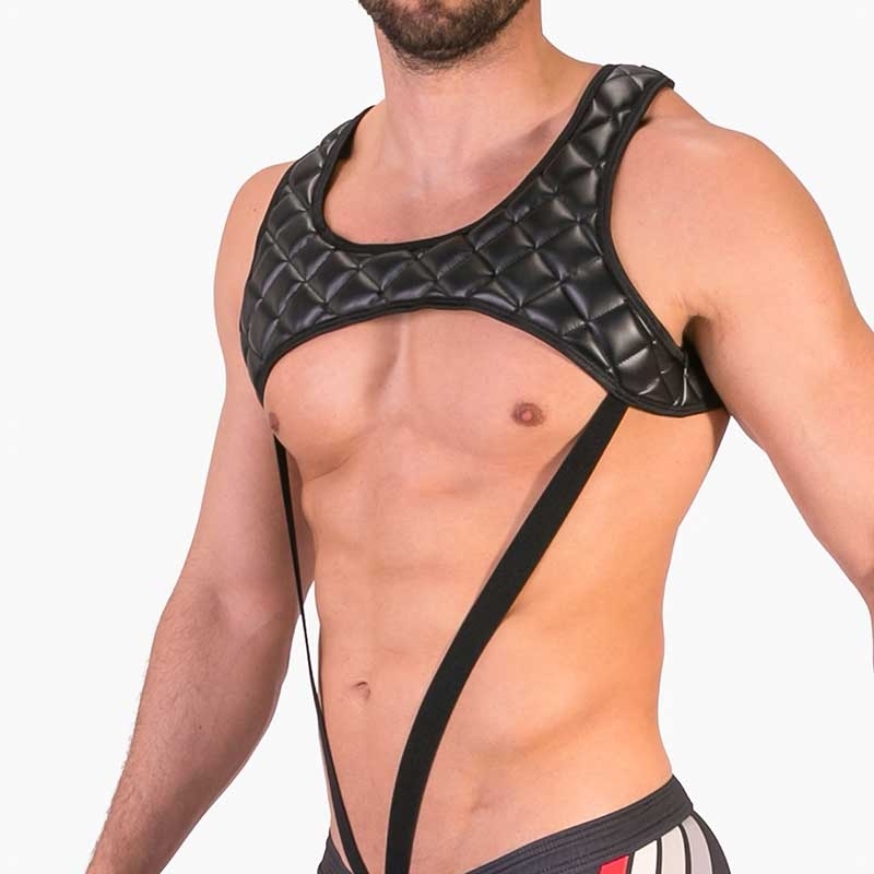 BARCODE Berlin wet HARNESS with cock strap 91482 in black