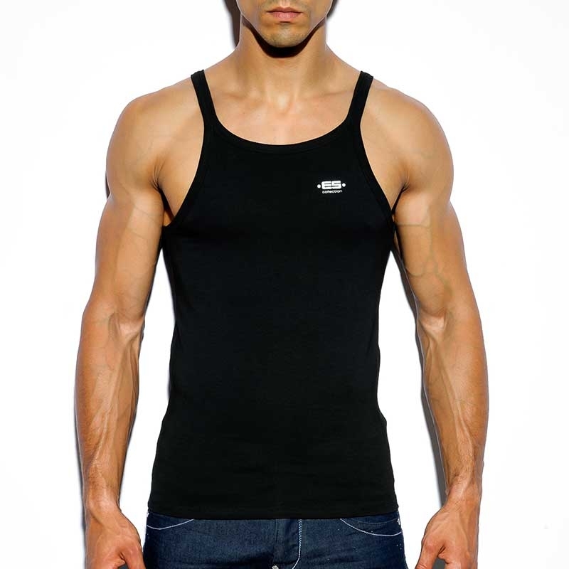 ES Collection TANK TOP TS187 designer muscle cut