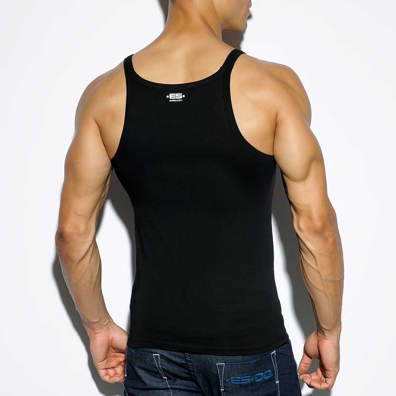 ES Collection TANK TOP TS187 designer muscle cut