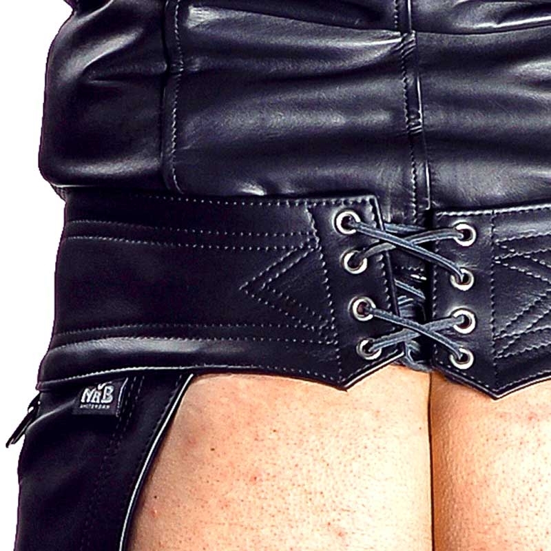 MISTER B LEATHER CHAPS 12010 classic assless cut