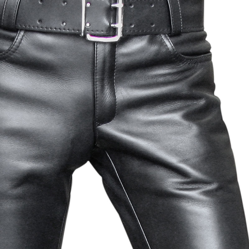 MISTER B backless leather CHAPS 12010 classic assless cut in black