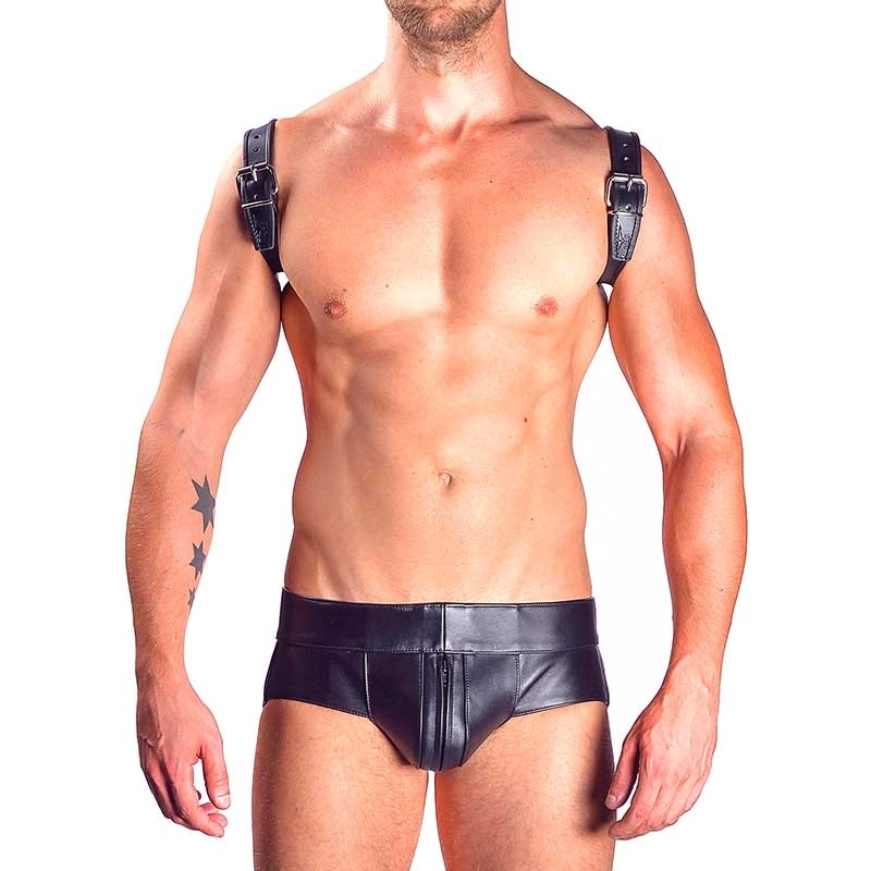 MISTER B LEATHER JOCK 23010 with large pouch