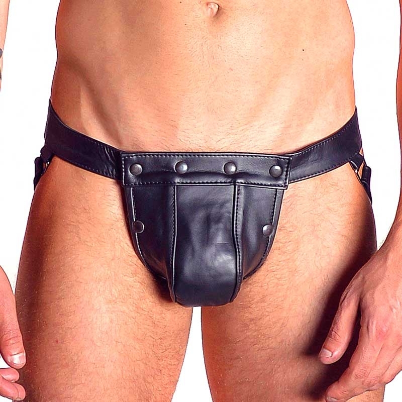 MISTER B LEATHER JOCK 23050 with cockring