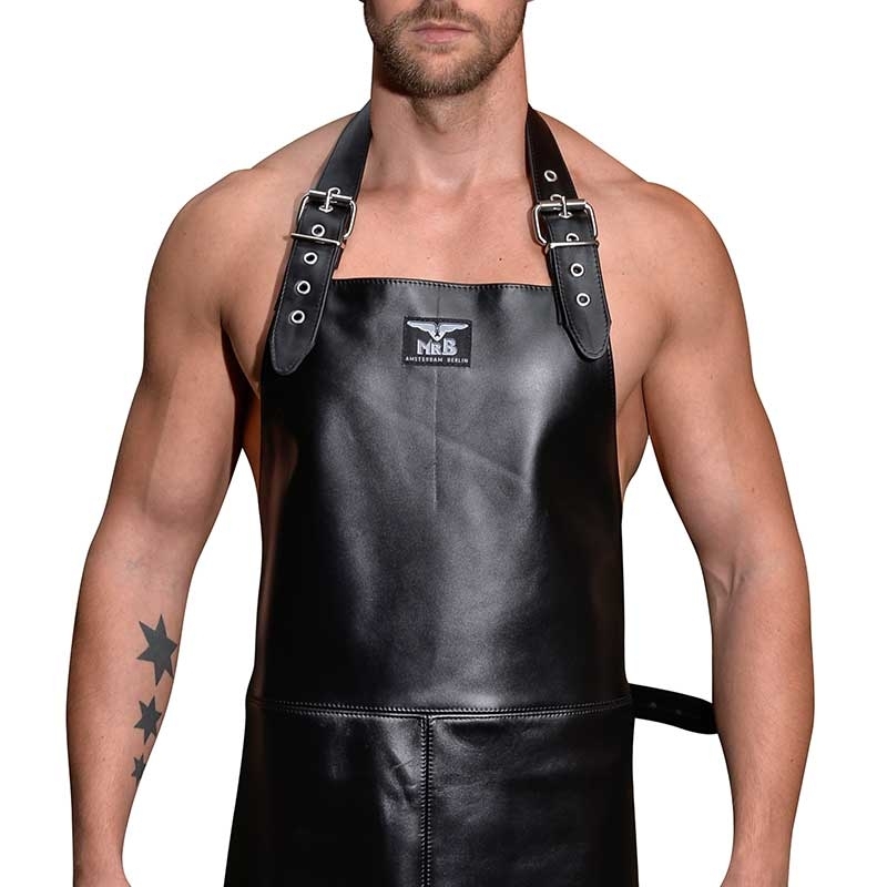 MISTER B LEATHER APRON 41500 classic butcher look