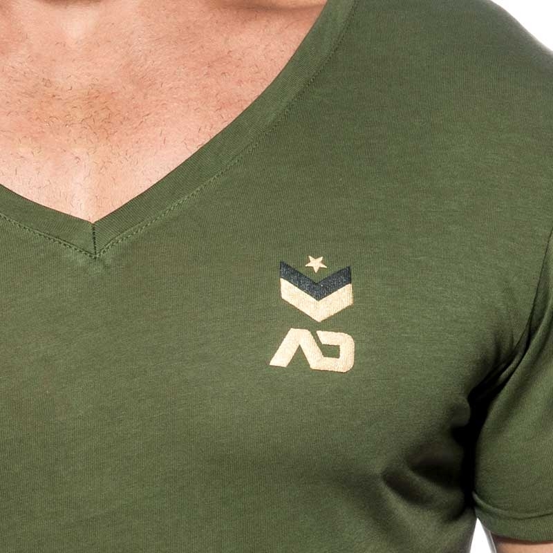 ADDICTED T-SHIRT military AD610 base for everyone in olive green
