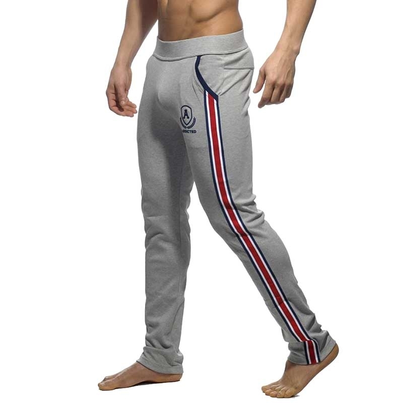 ADDICTED SPORT PANT long sprint AD335 in super light grey