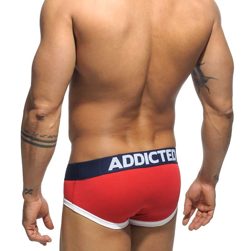 ADDICTED BRIEF basic AD301P relaxed day in red