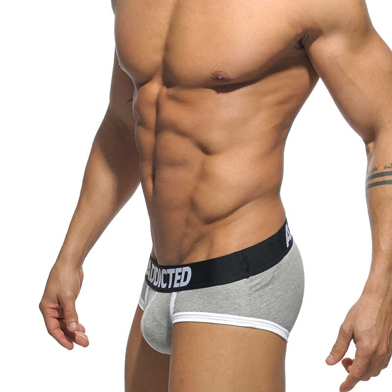 ADDICTED SLIP basic AD301P relaxed day in grey