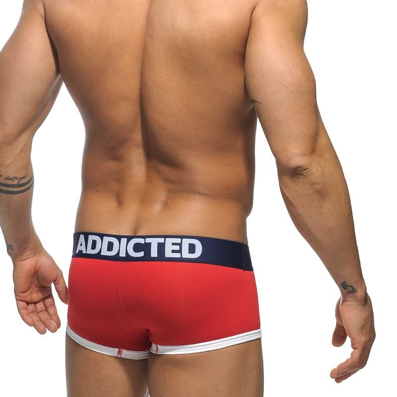 ADDICTED PANTS basic AD302P every day what in red