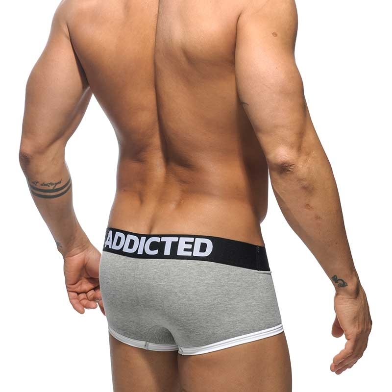 ADDICTED PANTS basic AD302P every day what in grey
