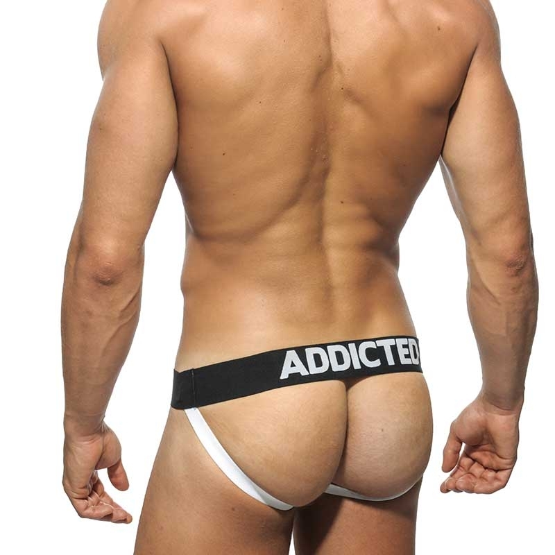 ADDICTED JOCK basic AD363P athletic in the day in grey