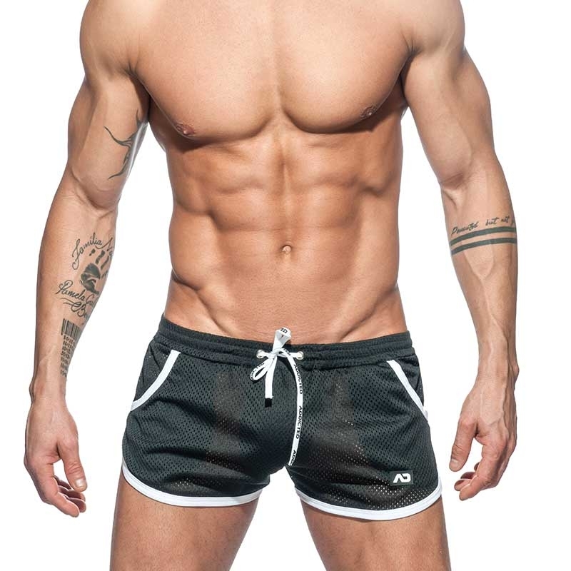 ADDICTED SHORTS mesh Rocky AD647 lift-up Freestyle sport in black