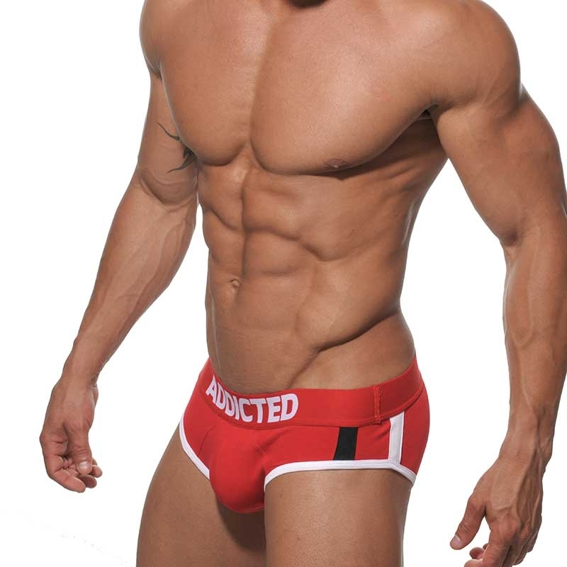 ADDICTED BRIEF big Ball AD157 push-up in red