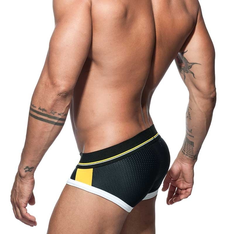 ADDICTED BRIEF mesh AD738 sporty in black