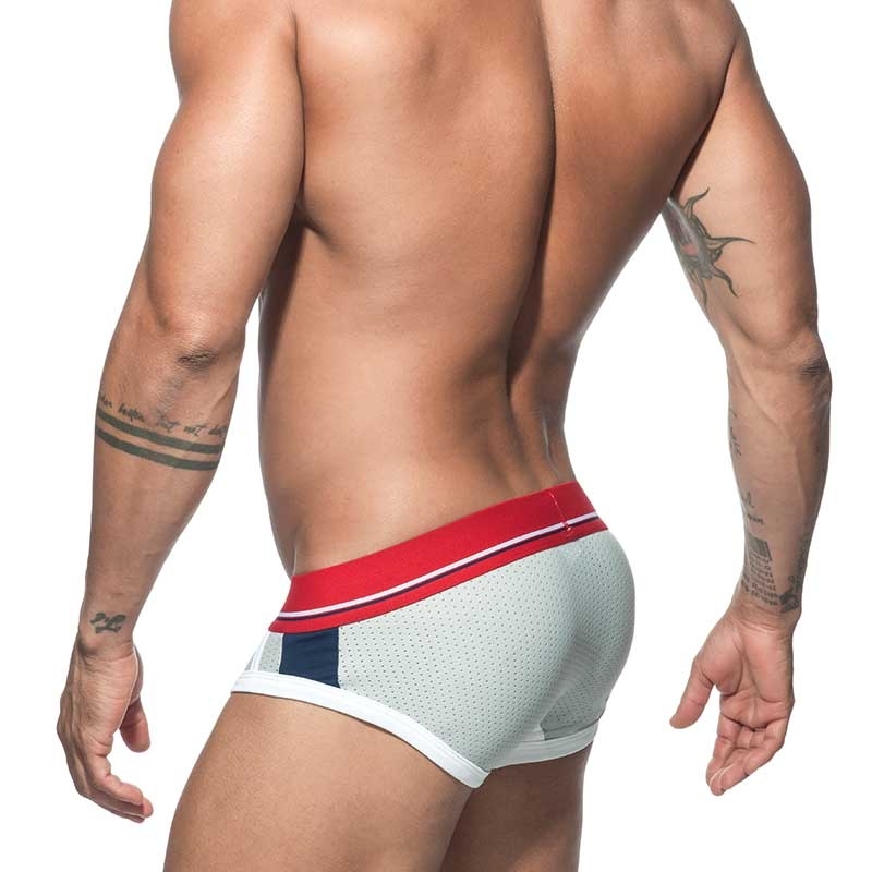 ADDICTED BRIEF mesh AD738 sporty in grey