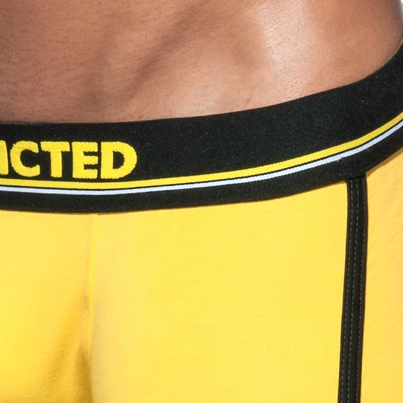 ADDICTED trunks PANTS wavy AD729 swinging in yellow