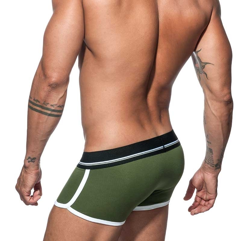 ADDICTED BOXER wavy AD728 swinging in oliv green